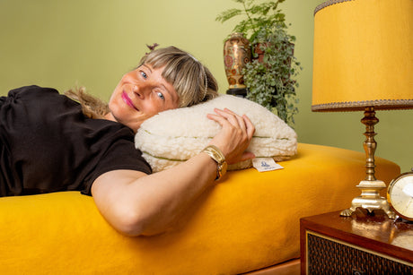 House Of Dreamz - Bio-Wolle Plüsch-Kissen - House Of Dreamz